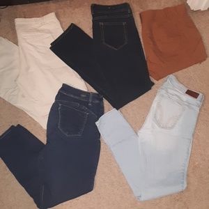 Lot of 5~Jean's & Shorts~ Hollister American Eagle